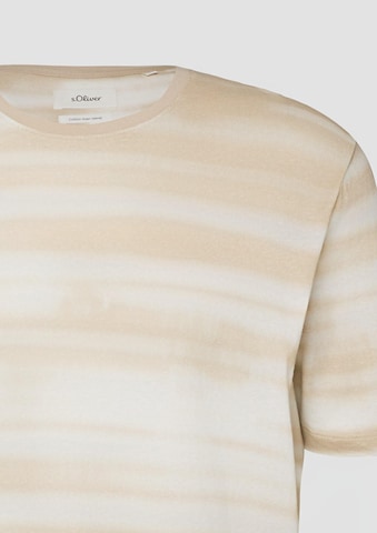 s.Oliver T-Shirt in Beige