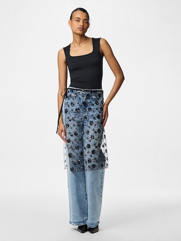 PIECES Sukňa 'PCNATASJA' - Čierna