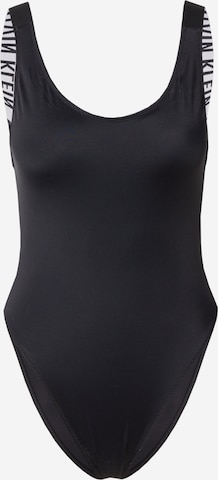 Bustino Costume intero 'Intense Power' di Calvin Klein Swimwear in nero: frontale