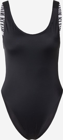 Calvin Klein Swimwear Badeanzug 'Intense Power' in schwarz / weiß, Produktansicht