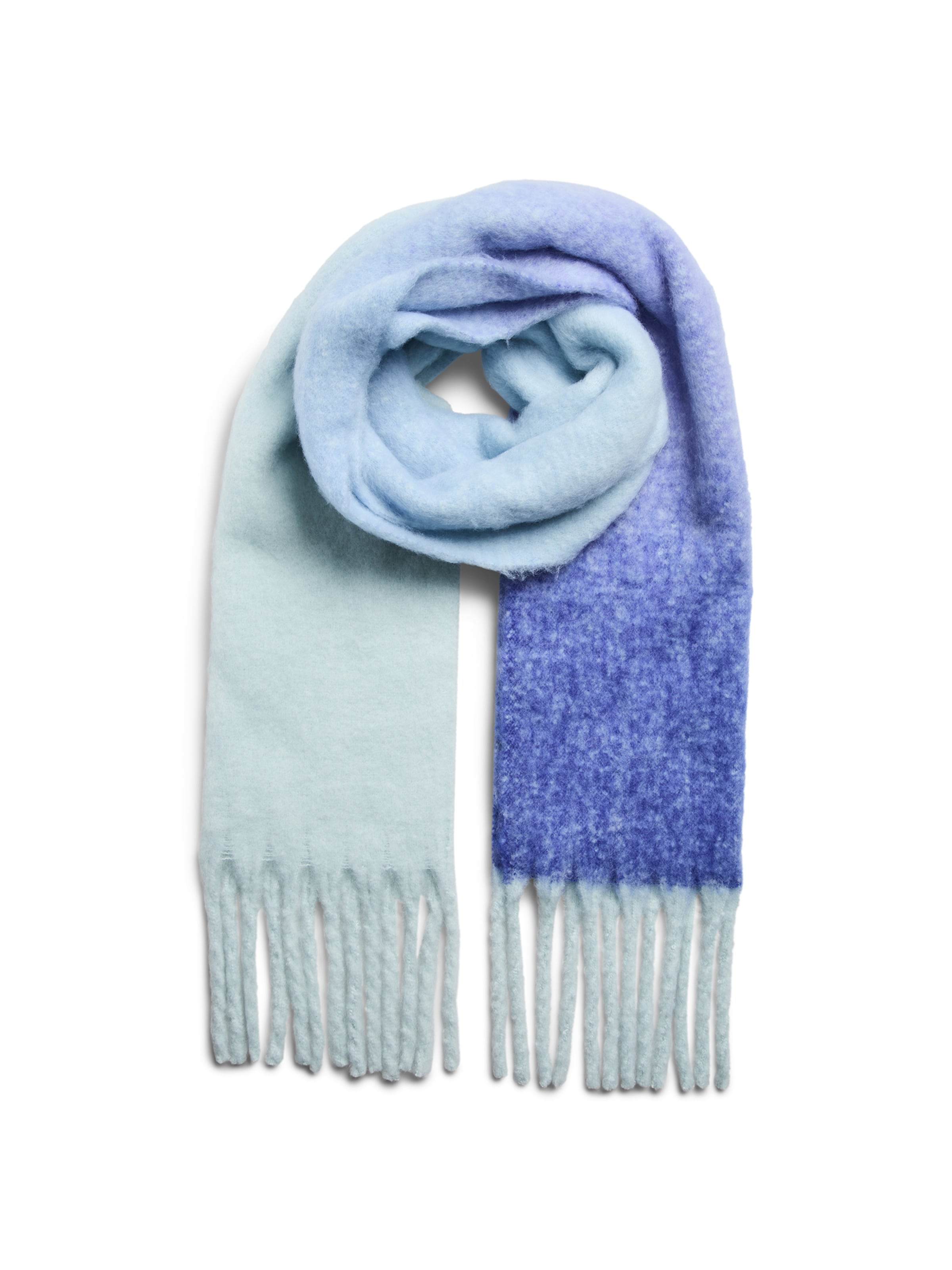 PIECES Scarf 'PCBEA' in Blue: front