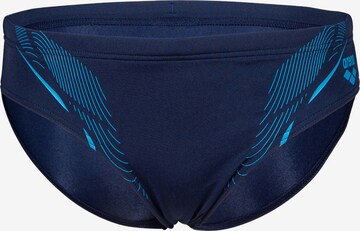 ARENA Badehose  'GRAPHIC' in Blau: predná strana