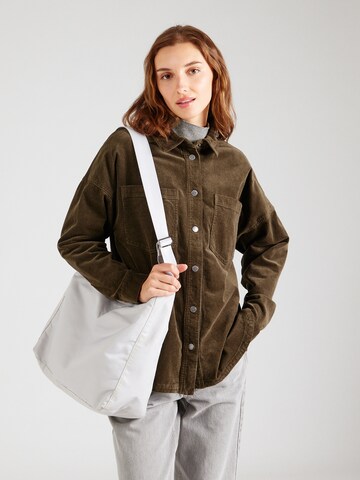PULZ Jeans Between-Season Jacket 'PZ SALLY' in Green: front