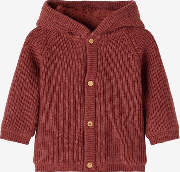 NAME IT Knit cardigan 'Nafan' in Red: front