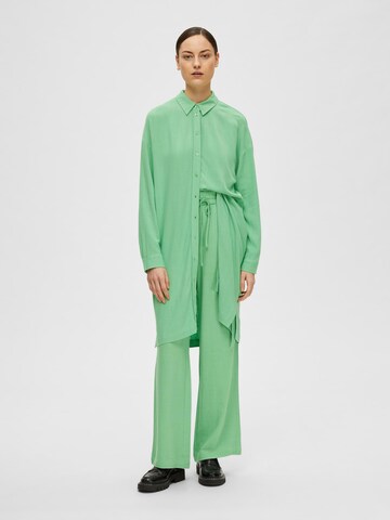 SELECTED FEMME Blousejurk 'VIVA-TONIA' in Groen