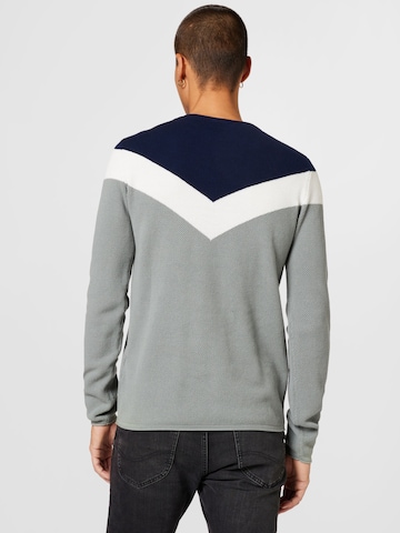 Key Largo - Pullover 'RÜDIGER' em cinzento