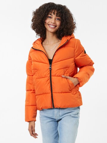 ONLY Winter jacket 'AMANDA' in Orange: front