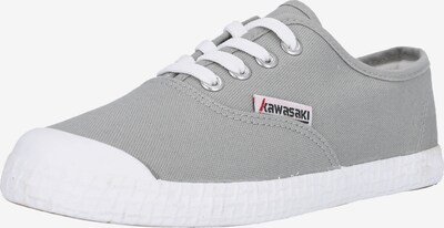 KAWASAKI Sneakers laag 'Base' in de kleur Grijs / Wit, Productweergave