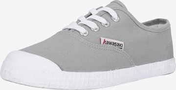KAWASAKI Platform trainers 'Base' in Grey: front