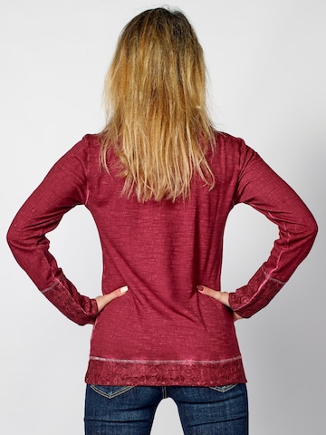 KOROSHI Shirt in Rood