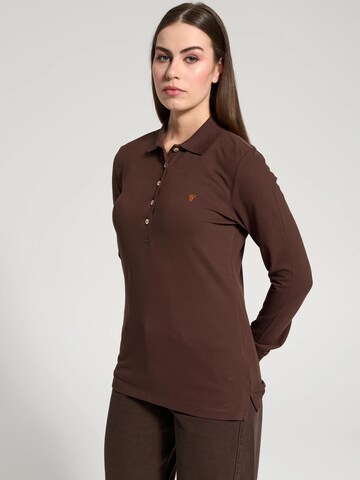 T-shirt 'Josephine' NOWIHT en marron