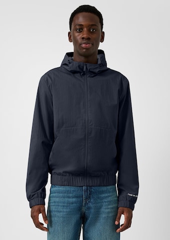 QS Between-season jacket in Blue: front