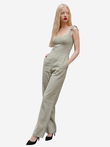 My fashion Jumpsuit in Grün: Vorderseite
