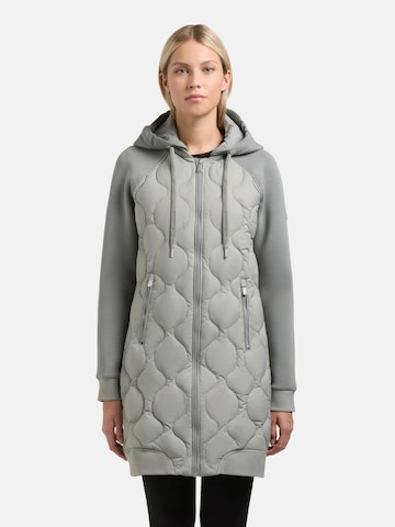 Cappotto di mezza stagione 'Nora' di khujo in verde: frontale