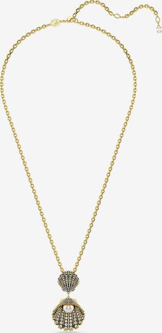 Swarovski Necklace in Gold: front