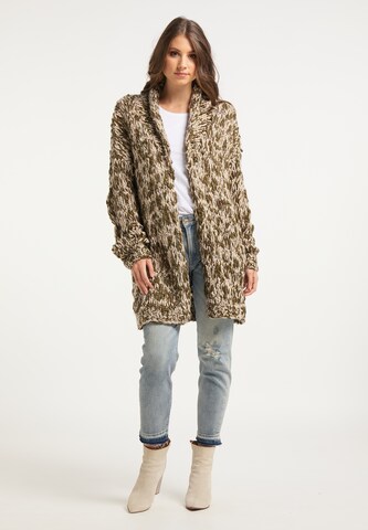 IZIA Knit Cardigan in Beige