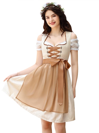 Yesfashion Dirndl‌‌‌‌ in apricot, Produktansicht