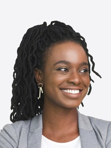Sofia Milani Earrings 'Circle Bar' in Gold