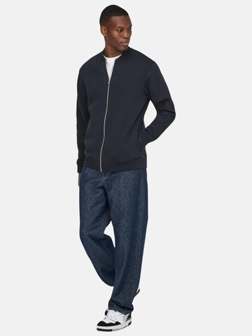 Only & Sons Sweatshirt 'ONSCERES REG ZIP BOMBER JCK FELPA' in Schwarz