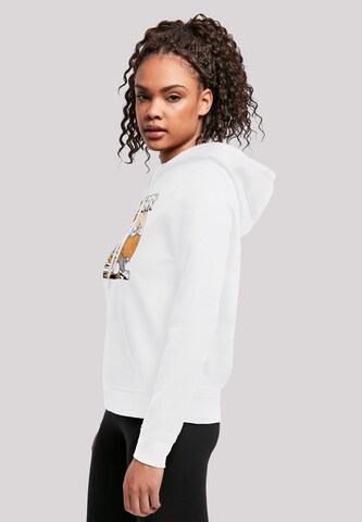 F4NT4STIC Sweatshirt ' Tom And Jerry' in White