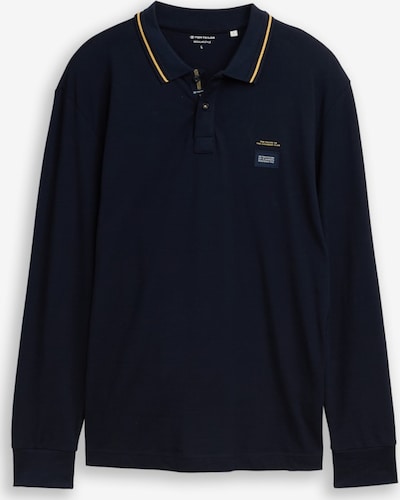 TOM TAILOR Koszulka w kolorze ciemny niebieski / jasnopomarańczowy / białym, Podgląd produktu