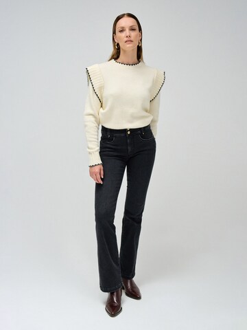Salsa Jeans Bootcut Jeans 'Secret' in Schwarz