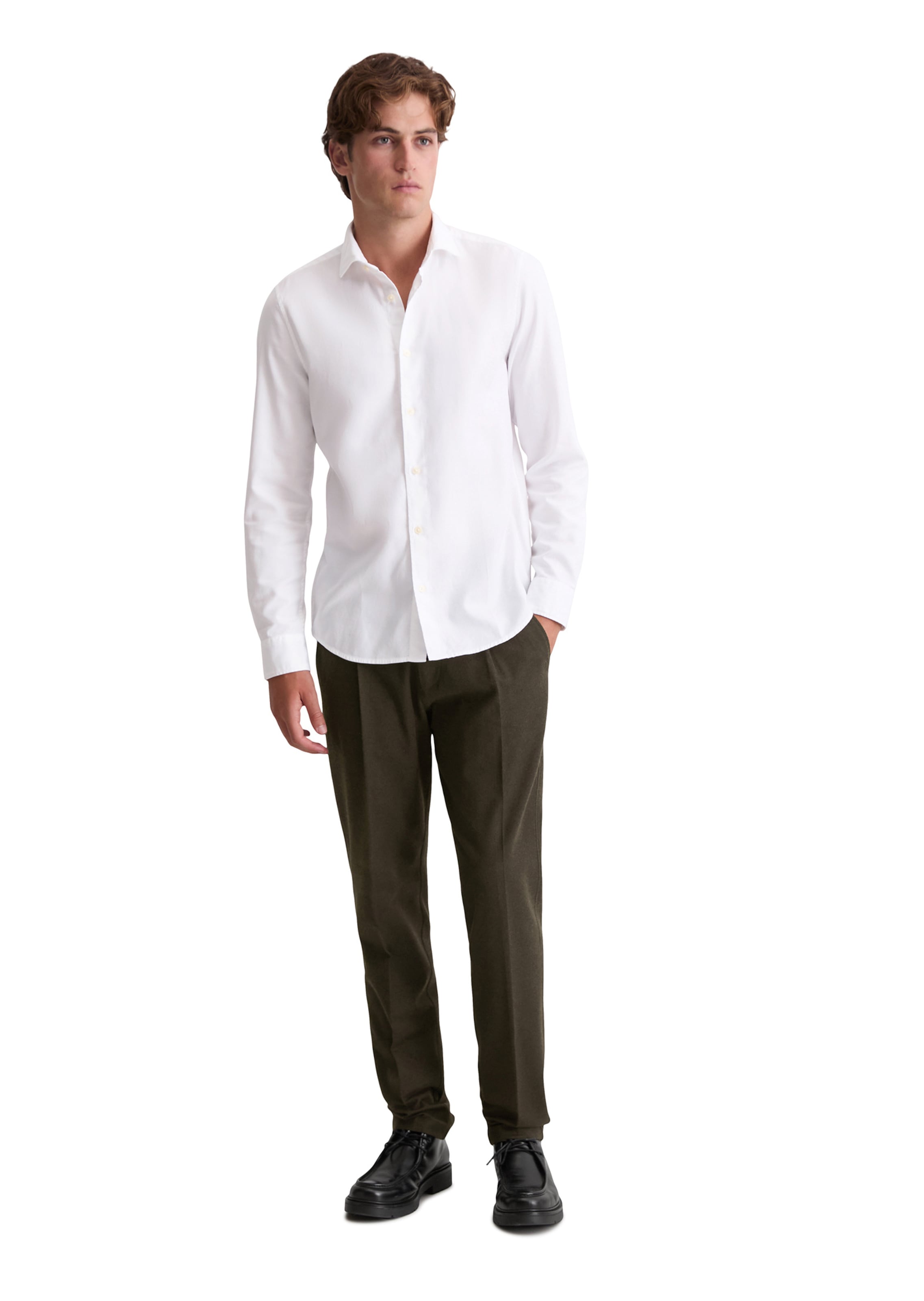 Marc O'Polo - Ajuste regular Camisa en blanco