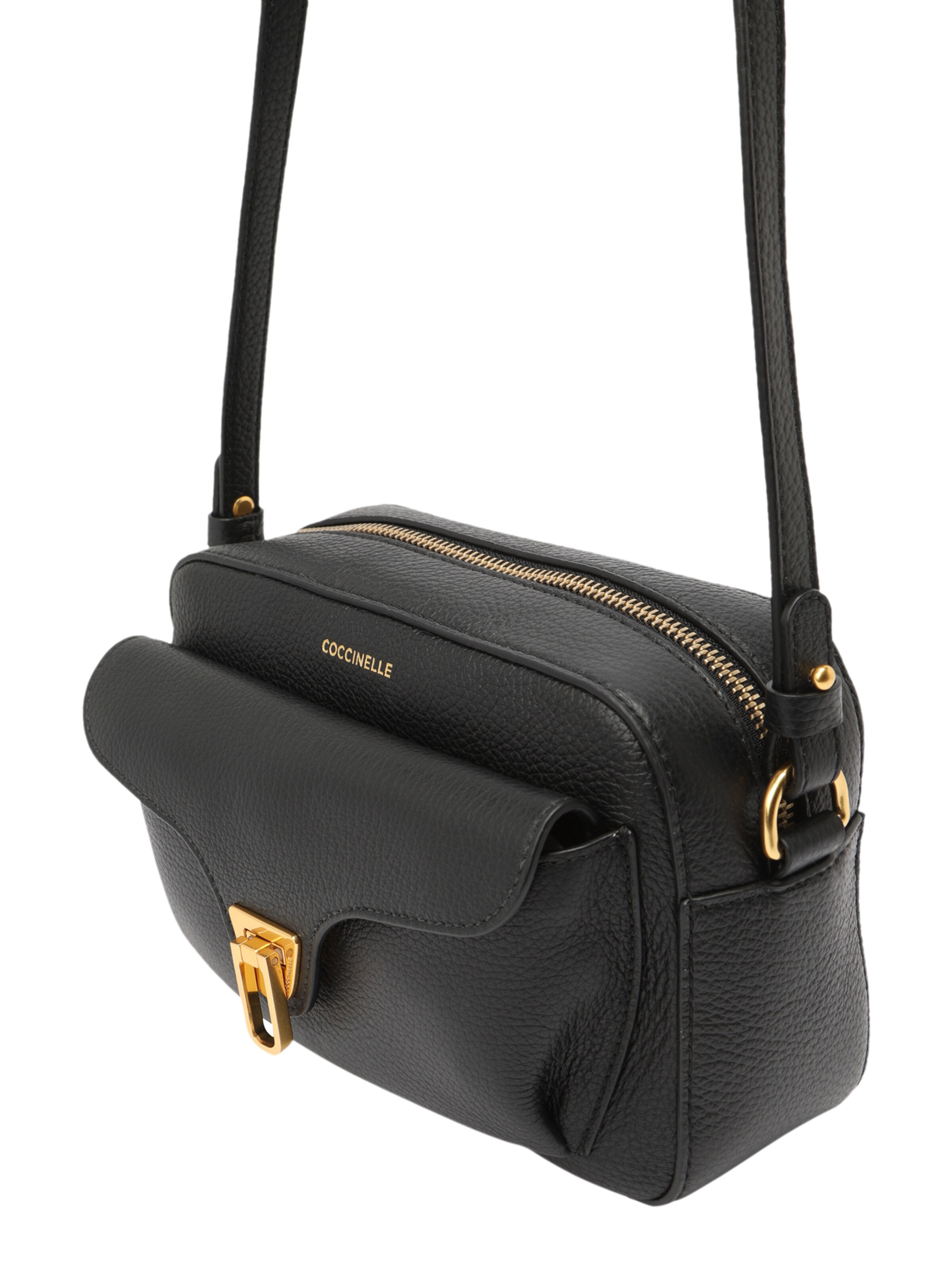 Coccinelle Olkalaukku 'Beat' värissä musta: etupuoli