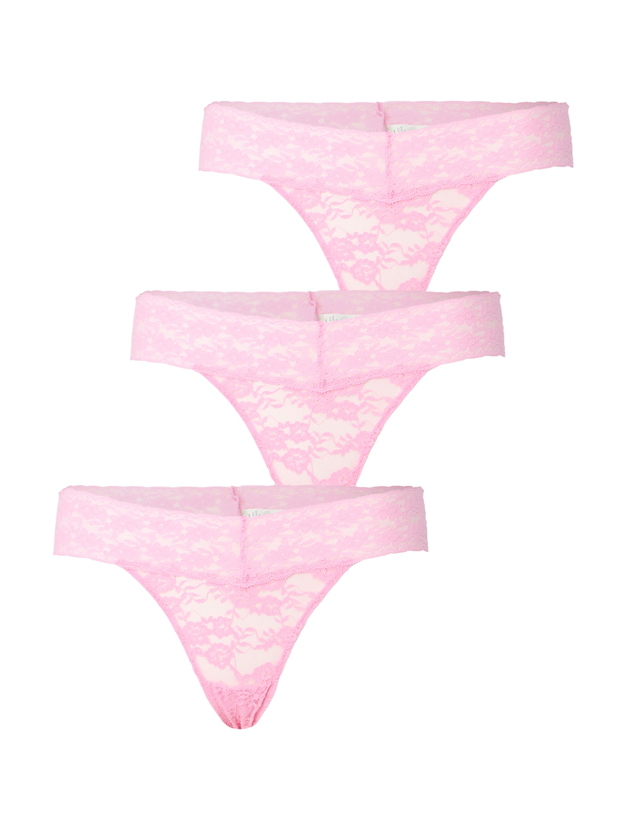 Lindex String 'Lacey' in Roze: voorkant