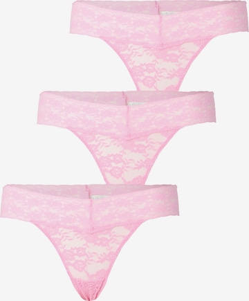 Lindex String 'Lacey' in Roze: voorkant