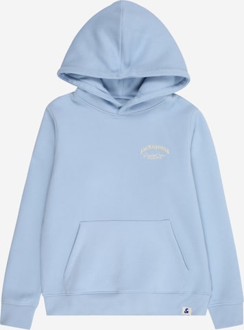 Jack & Jones Junior - Sudadera 'JJEBRANDES' en azul: frente