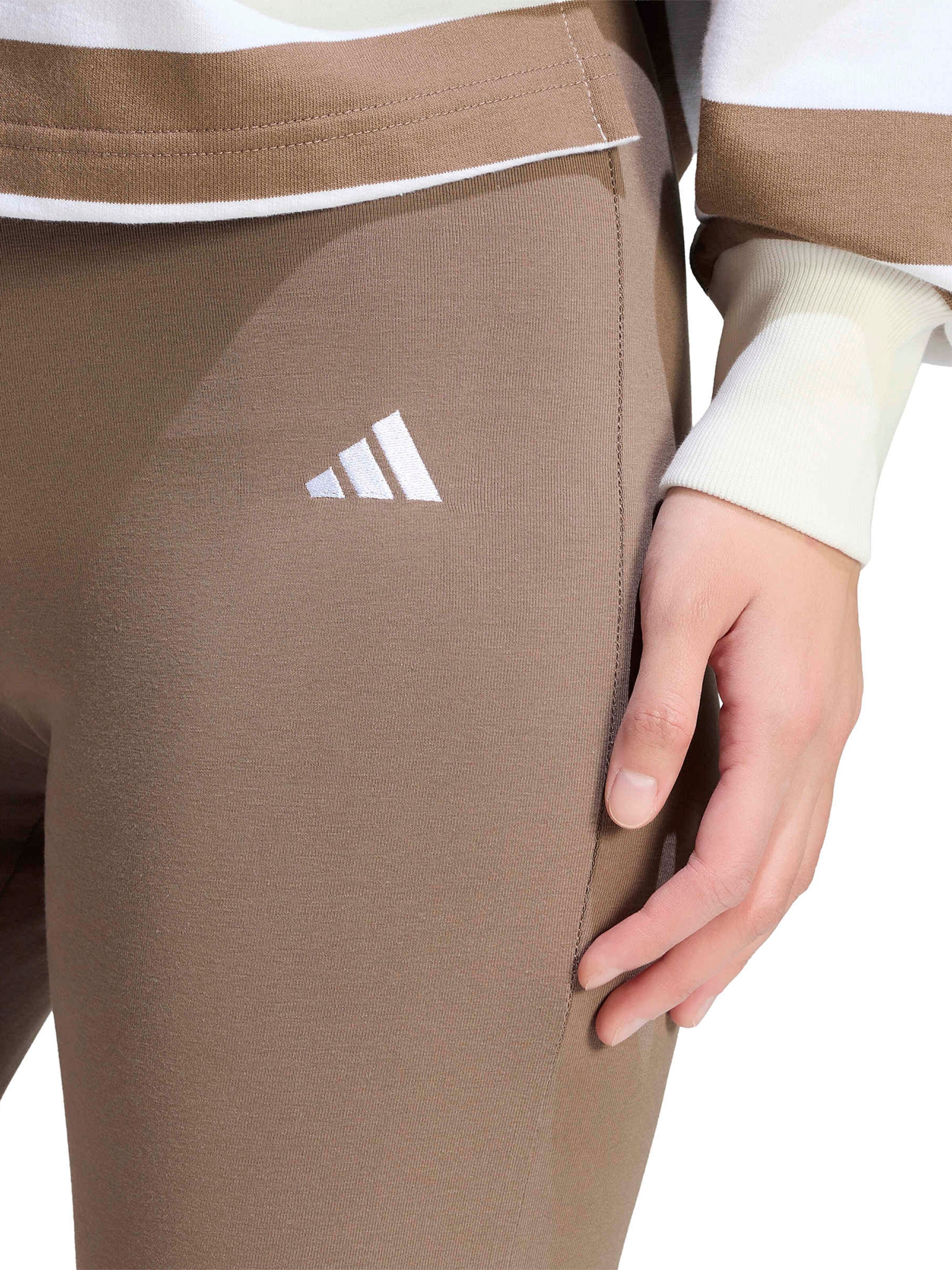 ADIDAS SPORTSWEAR Flared Sports trousers 'Essentials' in Green