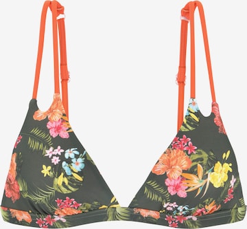 LASCANA Triangle Bra 'Tahiti LAS' in Mixed colors: front