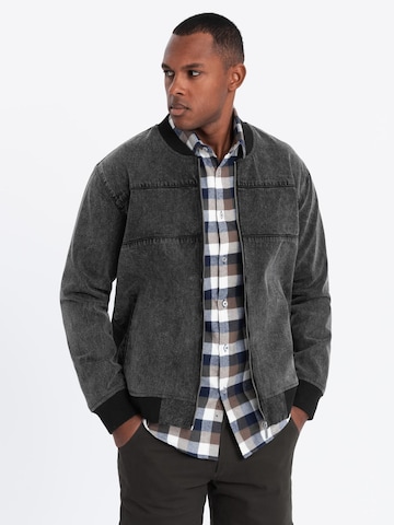 Ombre Between-season jacket in Black