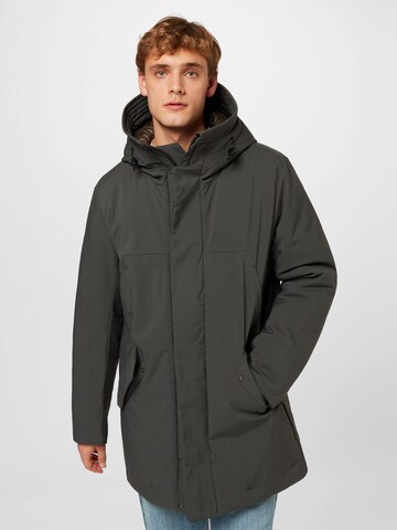 Krakatau Winter Parka in Grey: front