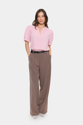 SAINT TROPEZ Blouse 'BrittSZ' in Pink