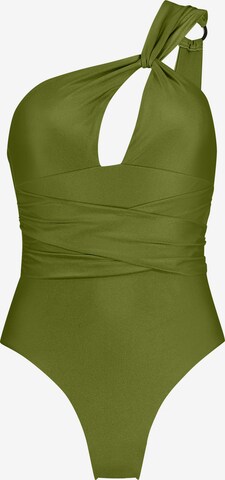 Maillot de bain Hunkemöller en vert : devant