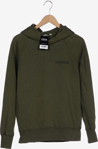 NAPAPIJRI Sweatshirt & Zip-Up Hoodie in M in Green: front