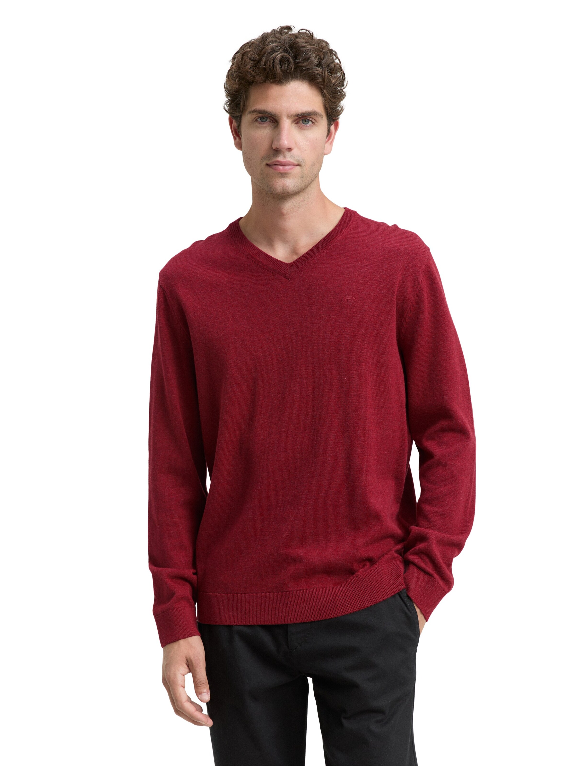 TOM TAILOR Sweater in Red: front