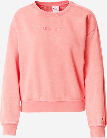 Champion Authentic Athletic Apparel Sweatshirt in Pink: front