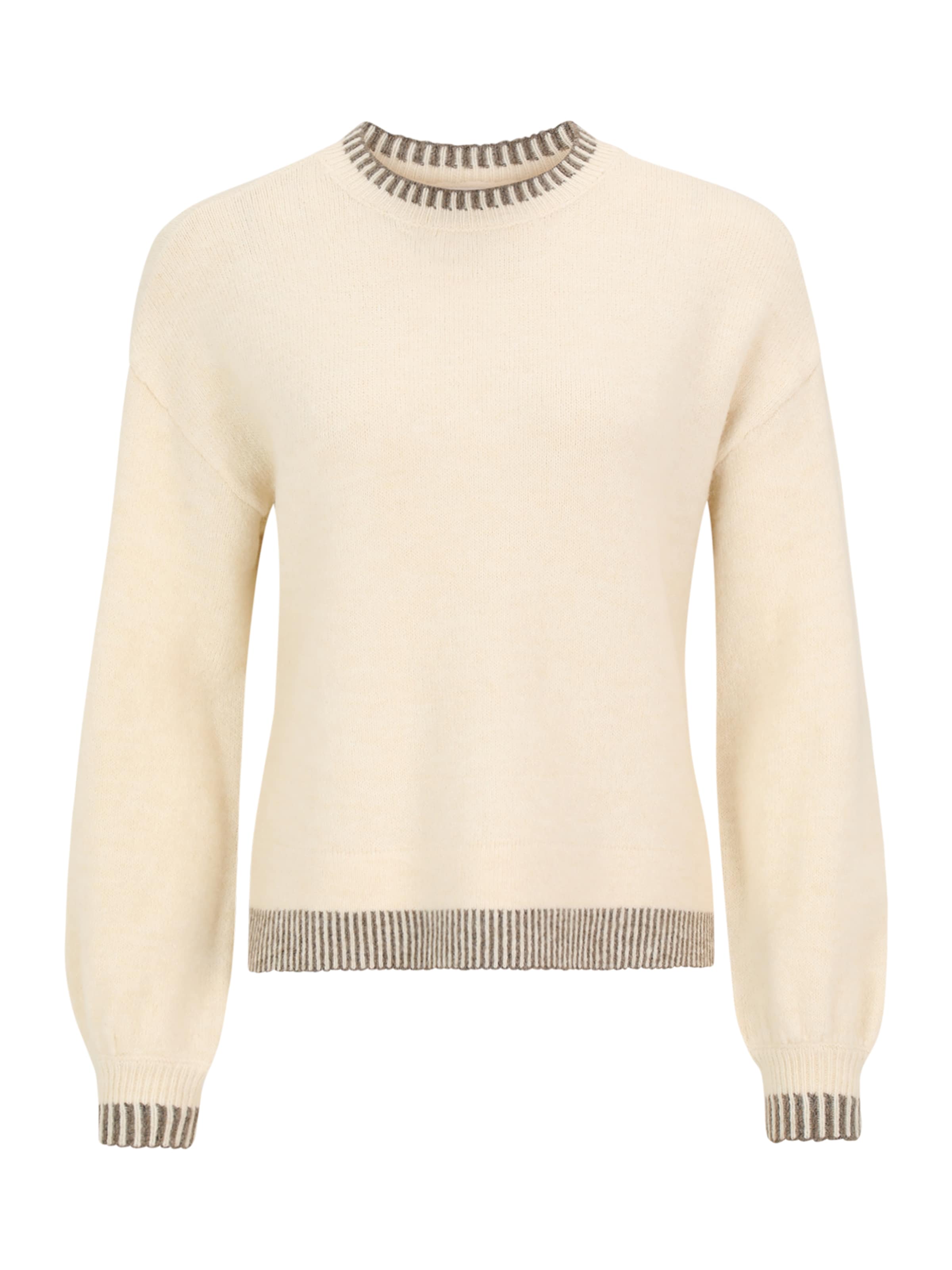 Vila Petite Sweater in Beige: front