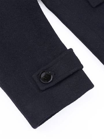 ALLTHEMEN Winter Coat 'Winterglanz' in Blue