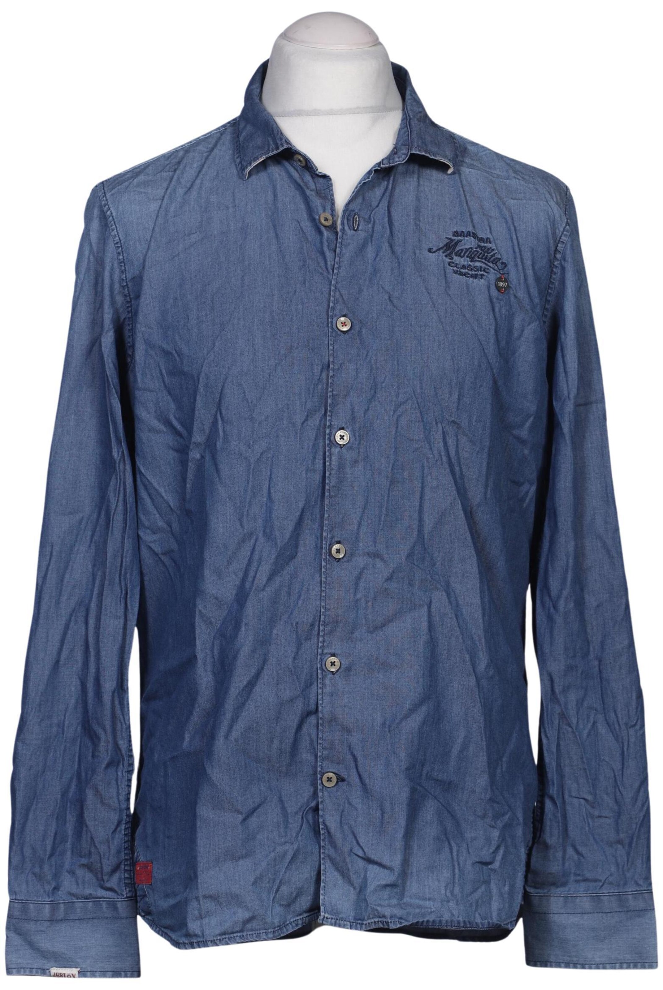 Gaastra Button Up Shirt in L in Blue: front
