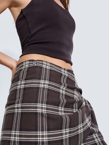Wide leg Pantaloni di Hiccup in marrone
