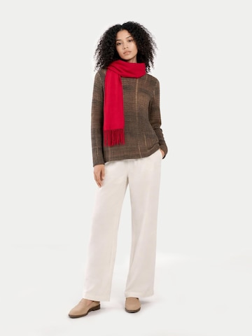 Sciarpa 'Unisex Cashmere Fringed Scarf' di GOBI Cashmere in rosa
