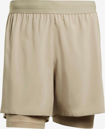 ADIDAS PERFORMANCE - Calças de desporto 'Adi365 Running Essentials' em verde: frente