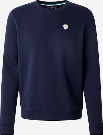 19V69 ITALIA Sweatshirt 'Nico' in Blau: Vorderseite