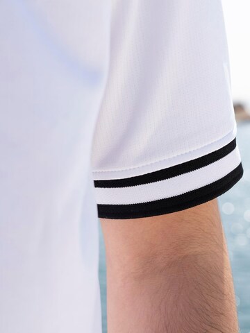 Surf Monkey - Camiseta funcional en blanco