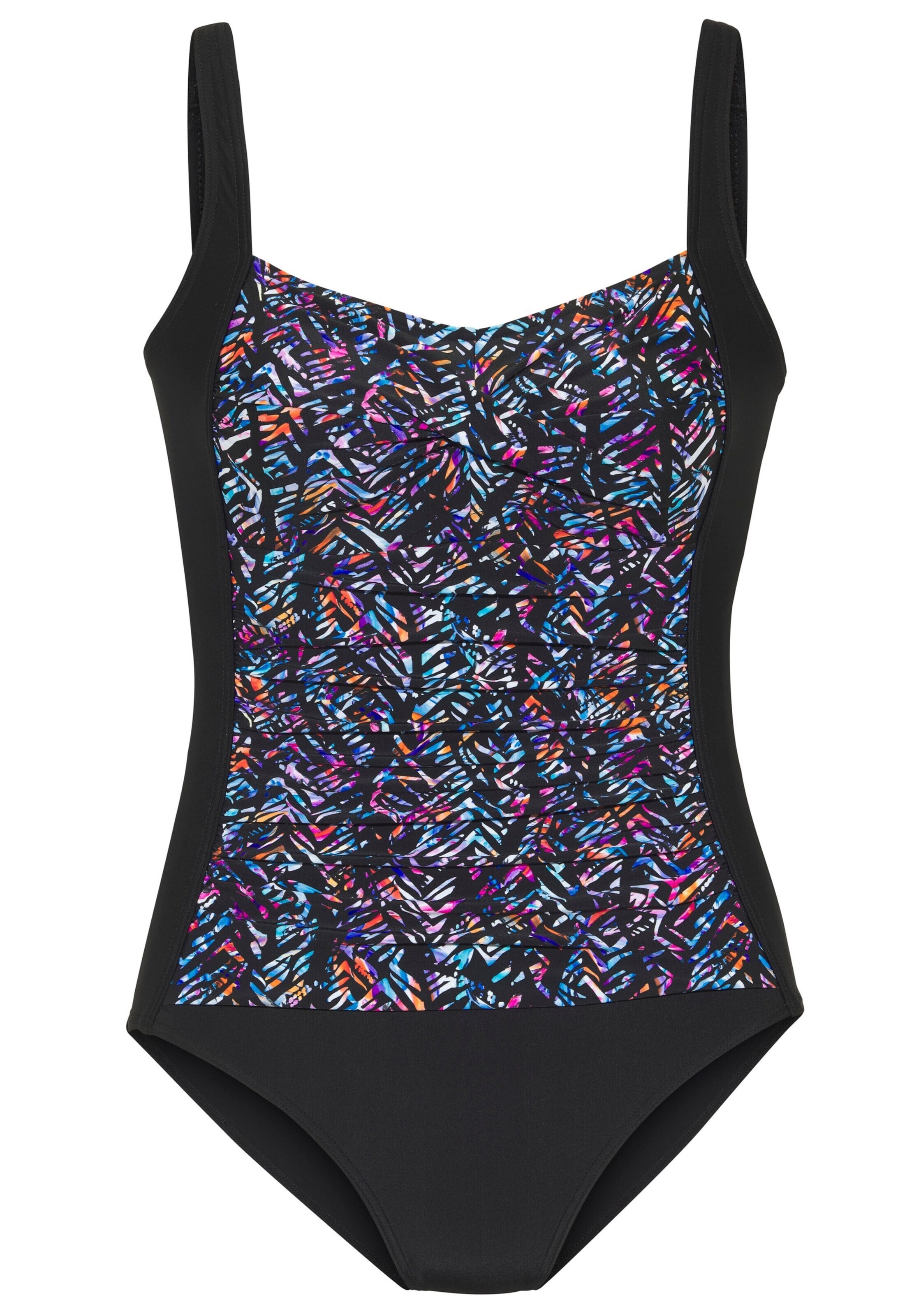 Bustieră Costum de baie întreg de la VIVANCE pe negru: față