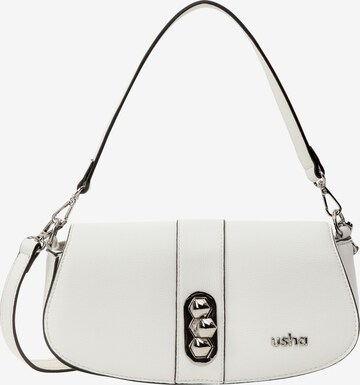 usha BLACK LABEL Shoulder Bag in White: front